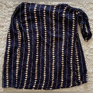 TOTO N KO TOTONKO blue short wrap skirt 8